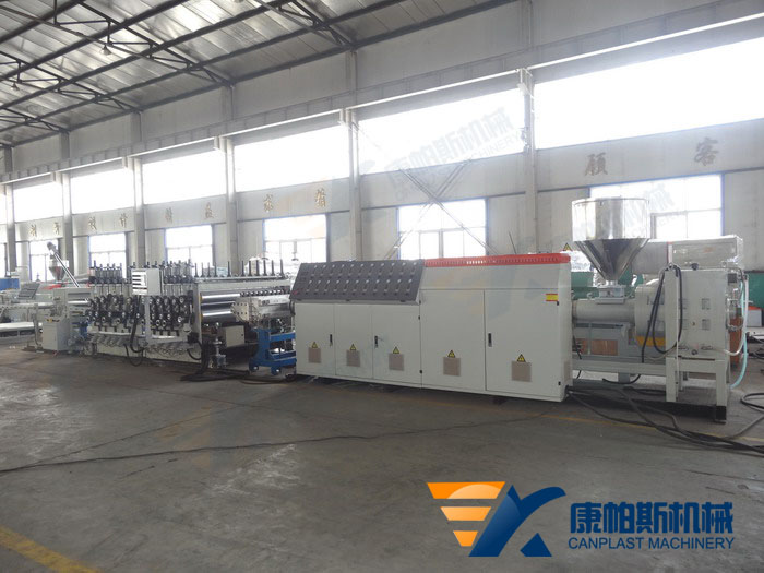 PE,PP,PS,PVC thick board production line